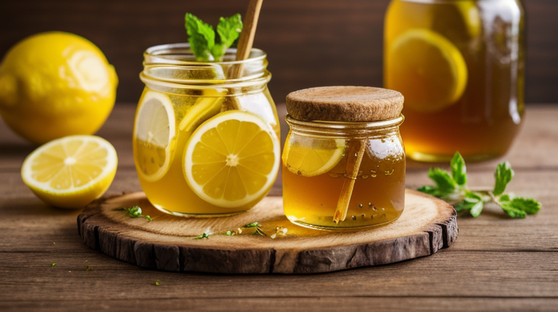 Detalle de ingredientes naturales antivirales